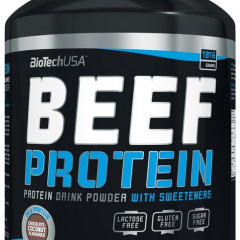 BioTechUSA Beef Protein, Vanilla Cinnamon - 1816g