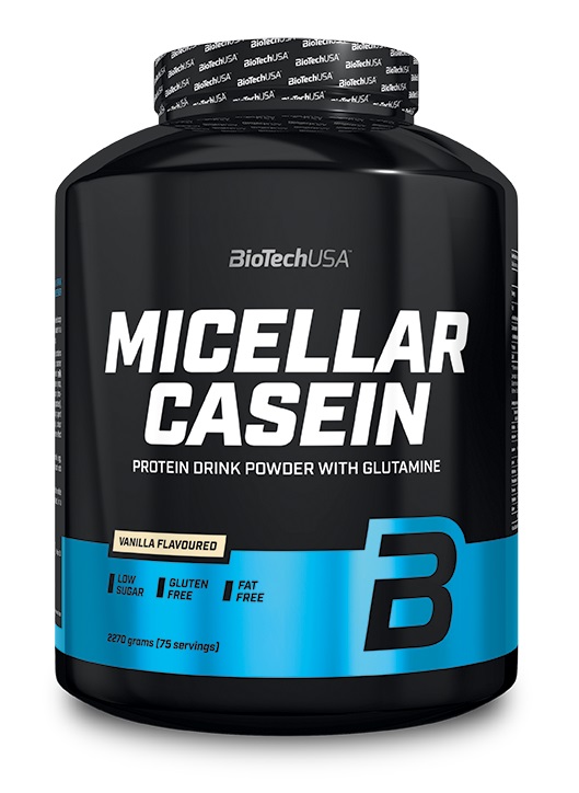BioTechUSA Micellar Casein, Vanilla - 2270g