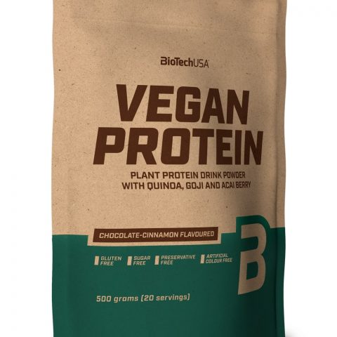 BioTechUSA Vegan Protein, Vanilla Cookie - 500g