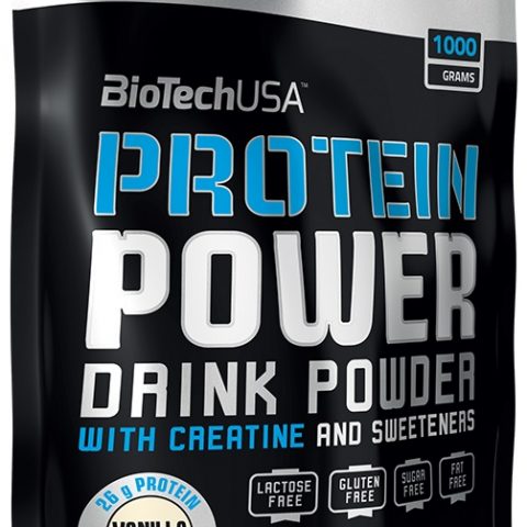 BioTechUSA Protein Power, Vanilla - 1000g