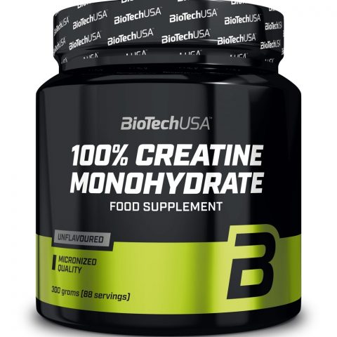 BioTechUSA 100% Creatine Monohydrate, Unflavoured - 300g