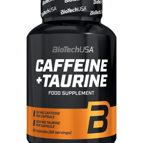 BioTechUSA Caffeine & Taurine - 60 caps