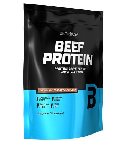 BioTechUSA Beef Protein, Chocolate Coconut - 500g