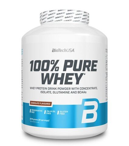 BioTechUSA 100% Pure Whey, Banana - 2270g