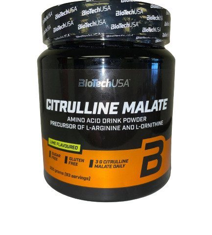 BioTechUSA Citrulline Malate, Lime - 300g
