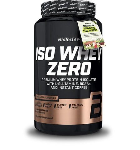 BioTechUSA Iso Whey Zero, Caffe Latte - 908g