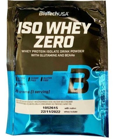 BioTechUSA Iso Whey Zero, Salted Caramel - 25g (1 serving)