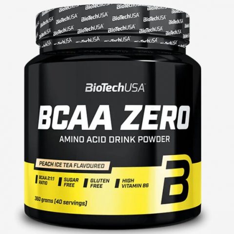 BioTechUSA BCAA Zero, Peach Ice Tea - 360g
