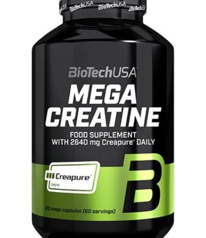 BioTechUSA Mega Creatine - 120 mega caps