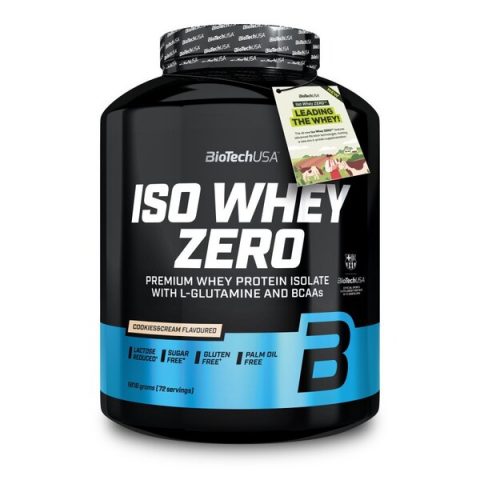 BioTechUSA Iso Whey Zero, Cookies & Cream - 1816g