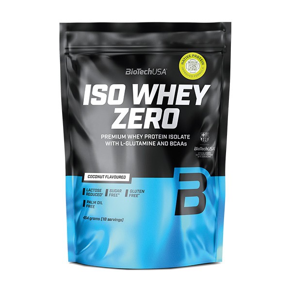 BioTechUSA Iso Whey Zero, Coconut - 454g