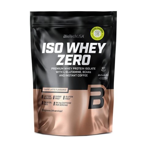 BioTechUSA Iso Whey Zero, Caffe Latte - 454g