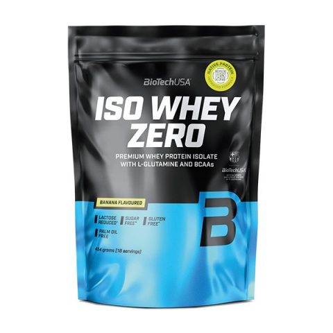 BioTechUSA Iso Whey Zero, Banana - 454g