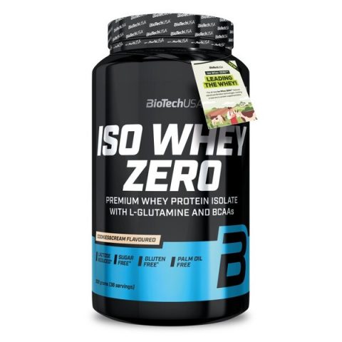 BioTechUSA Iso Whey Zero, Cookies & Cream - 908g