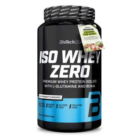 BioTechUSA Iso Whey Zero, Black Biscuit - 908g