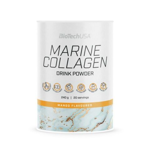 BioTechUSA Marine Collagen, Mango - 240g