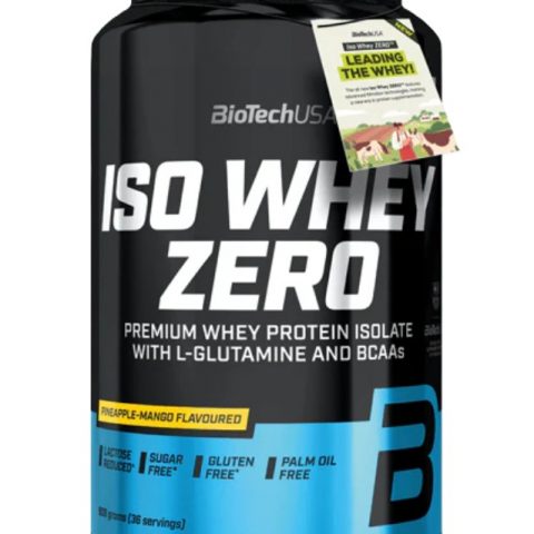 BioTechUSA Iso Whey Zero, Pineapple-Mango - 908g