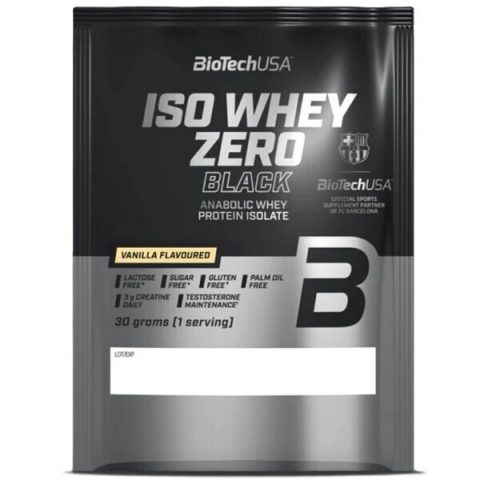 BioTechUSA Iso Whey Zero Black, Vanilla - 30g (1 serving)